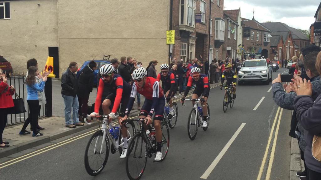 Wow what a morning! Very busy #TourDeYorkshire #beverley