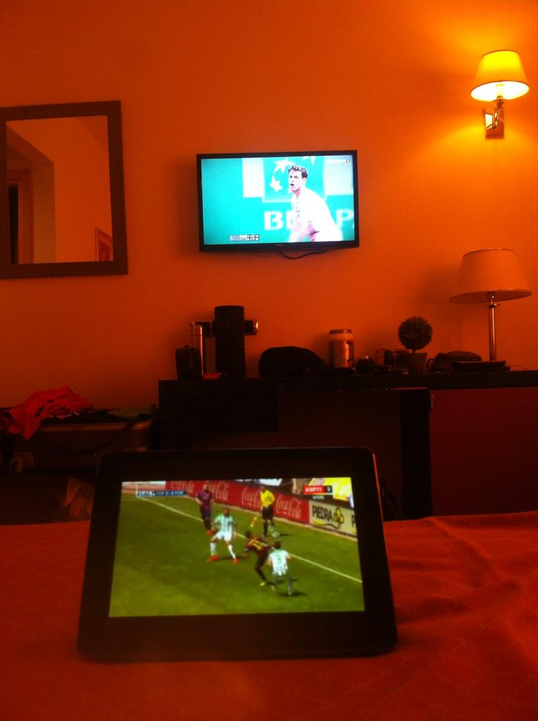 Schwartzman-Federer y el Barça para estas horas de la tarde. Mañana a competir en Roma.