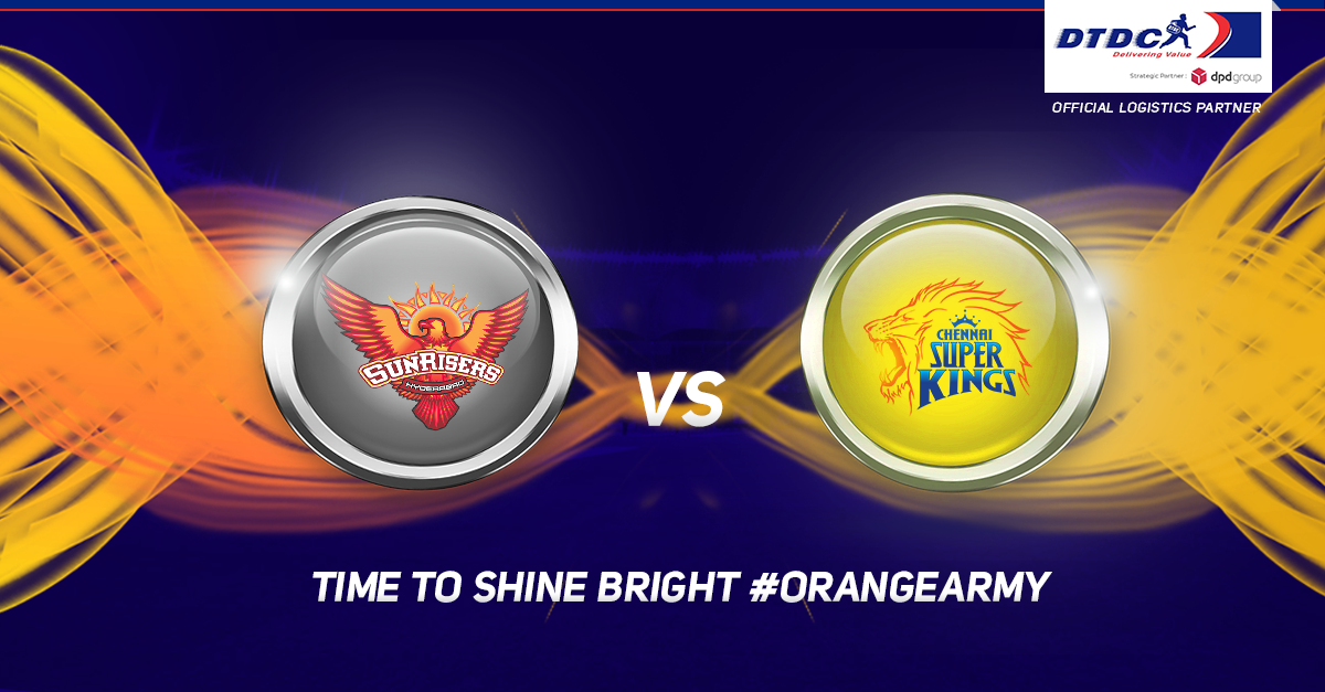 DTDCIndia's tweet photo. DTDC wishes #Orangearmy all the best for their battle against Chennai Super Kings Go #SRH #GetSetOrange #SRHvsCSK http://t.co/tp3S7B4Rjw