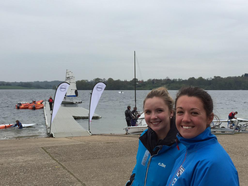 Nick_Thompo's tweet photo. Great day at the @volvosailing academy. Amazing to see the smiles from kids trying watersports for the first time http://t.co/pDwZ38qIME