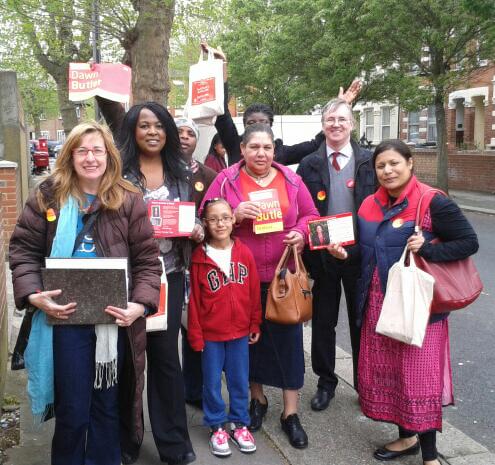 Mandy4Labour's tweet photo. Out with one of the afternoon crews on the road to a @BrentLabour win for @DawnButlerBrent  with @SabinaKhan16 #LBWN http://t.co/yc42aDnkQs
