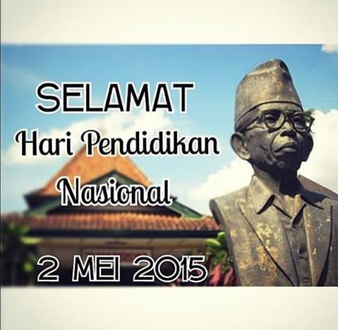 "Ing ngarso sung tulodho, Ing madyo mangn karsa, Tut wuri Handayani" -
Ki HajarDewantara #HARDIKNAS #InfoFKMTEI