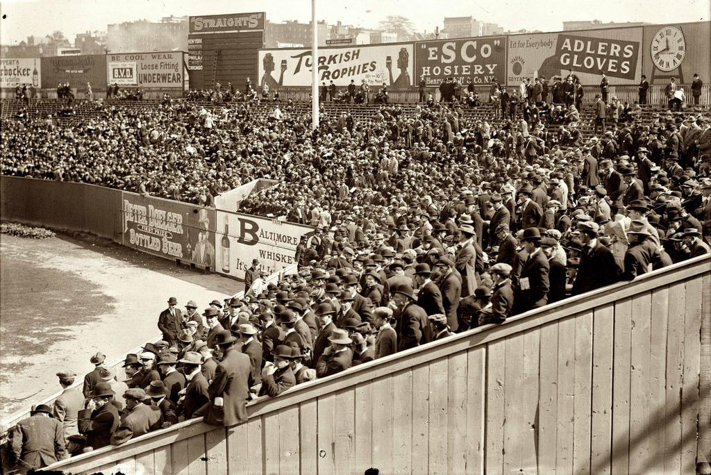 DaysBack's tweet image. The World Series, New York, 1912