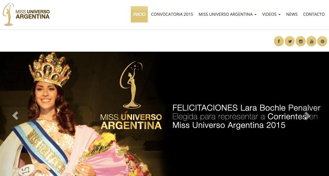 MissUniversoAr's tweet photo. Te invitamos a visitar nuestra nueva página web: noticias, fotos, videos y mucho más -> http://t.co/yFC38mdZ2e http://t.co/kix8CcaU4W