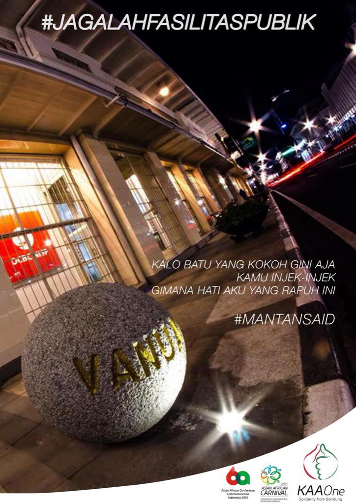 Via <a href="/relawan_bdg/">Relawan Bandung</a>: Hayu urang silih ngemutan ngajagi fasilitas.