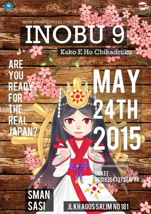 May, 24th at INOBU 9, by SMA 1 Bekasi | info <a href="/INOBUsmansasi/">INOBUsmansasi</a>