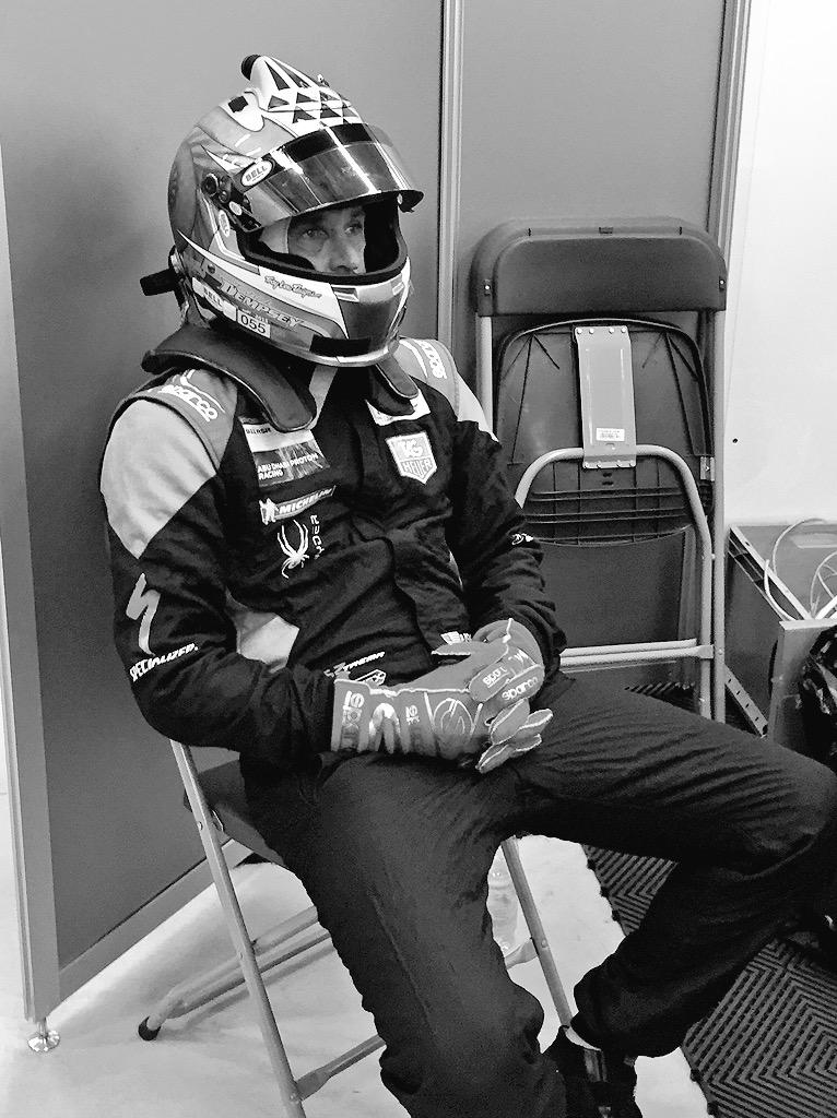 PD ready for his second stint. Currently p6. Just under 3 hrs remain.  <a href="/Porsche/">Porsche</a> <a href="/TAGHeuer/">TAG Heuer</a> <a href="/spyderactive/">Spyder Active Sports</a>