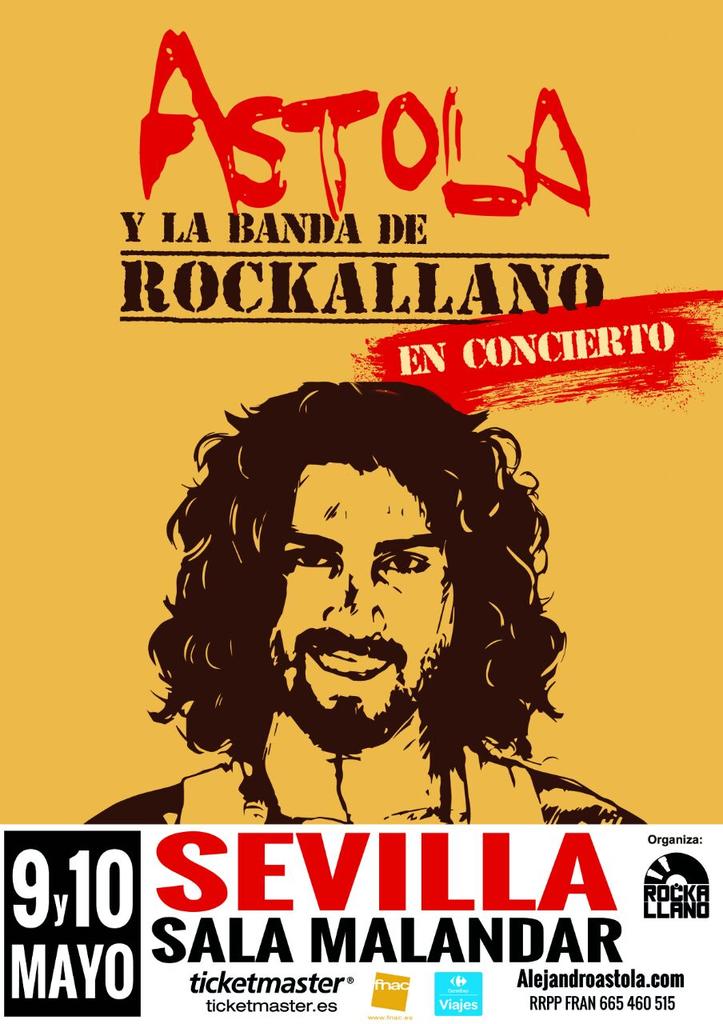 CONCIERTO DE ASTOLA!! Sala malandar, calle torneo, el concierto sera alas 9, te lo vas a perder? Entradas aqui !
