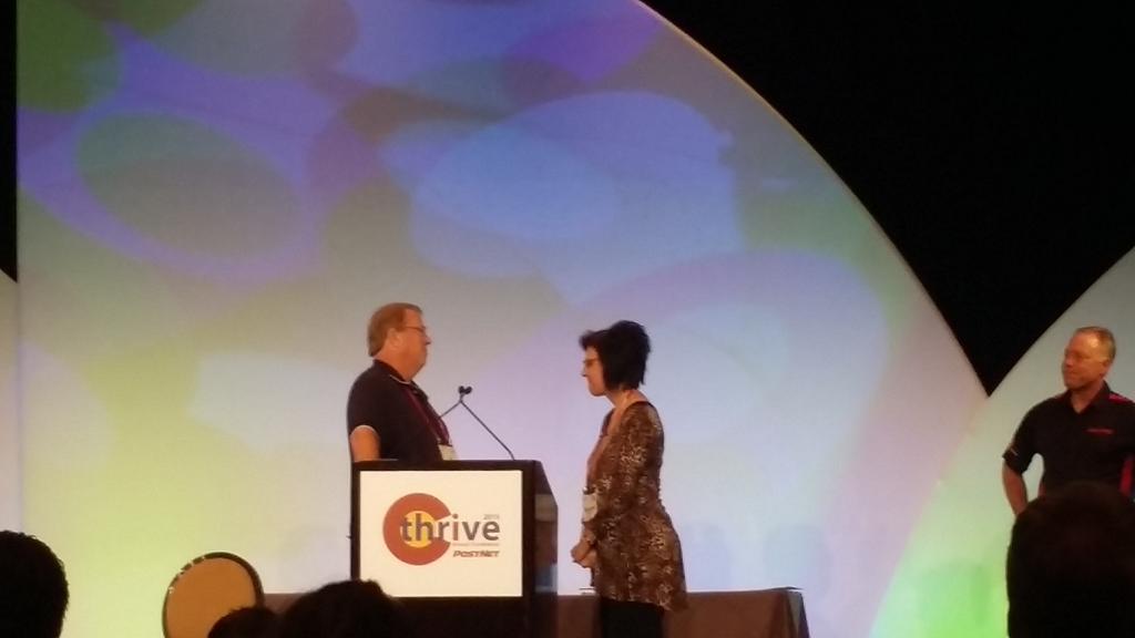 PostNetFarWest's tweet photo. @PostNet_Thrive. Coogle Award. RC &amp; Sharon Foster. http://t.co/dr0J3uwF0d