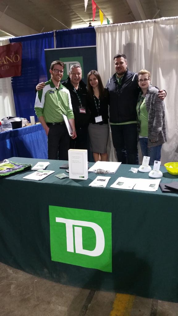 #Tradeshow # Woods rock   #TDbank <a href="/leggeReg/">Reg Legge</a>