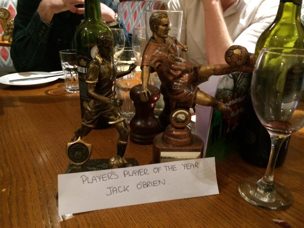 BrisCricketers's tweet photo. Tonight's main winner. Congrats @jackob1985. http://t.co/Atlm8d5r3g