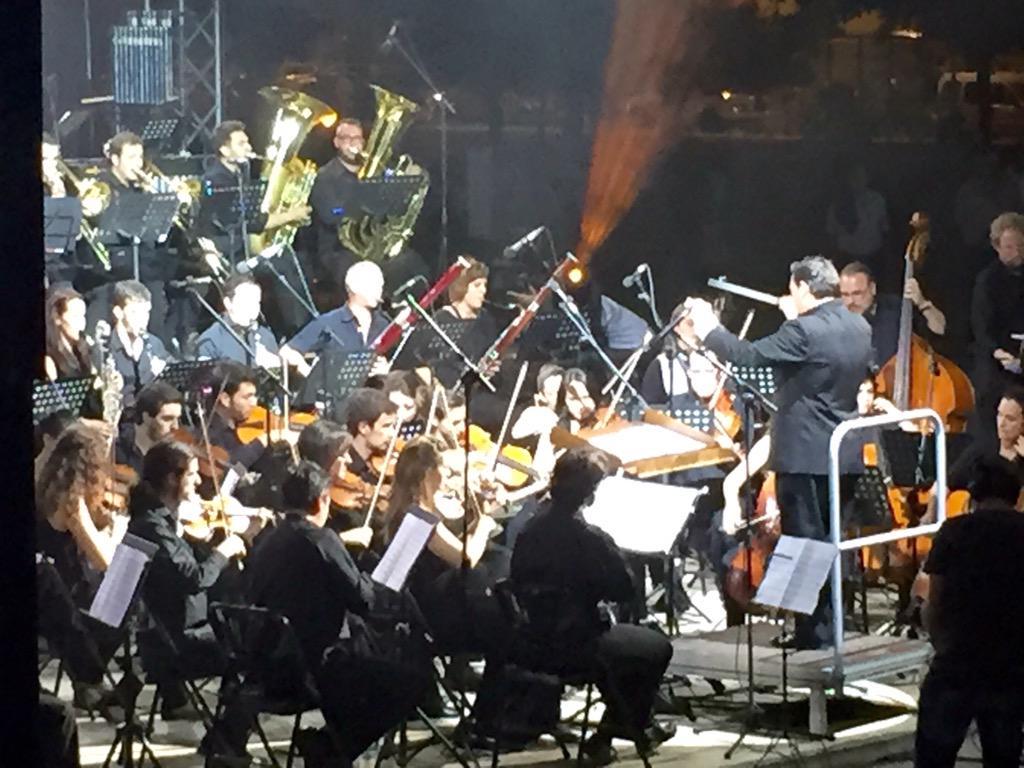 calabazon63's tweet photo. Magnifico estreno de la Extremadura Film Orchestra (EXFO) en #DonBenito http://t.co/bYGbPtwDL1
