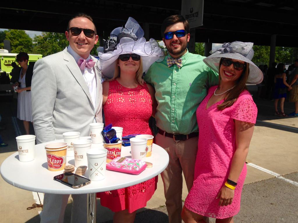 FstretchFest's tweet photo. What a day!! #FrontstretchFest #derbyday2015 http://t.co/s12HsG1qdB