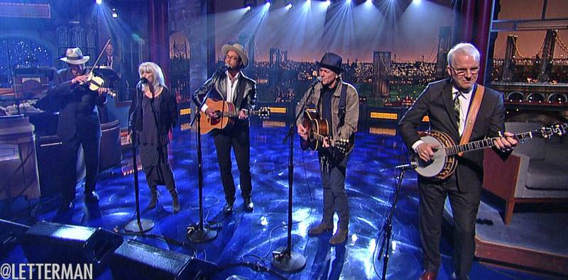 Watch <a href="/EmmylouSongbird/">Emmylou Harris</a> &amp; <a href="/RodneyJCrowell/">Rodney Crowell</a> perform "Will the Circle Be Unbroken" on <a href="/Letterman/">David Letterman</a>: bit.ly/1EMnder