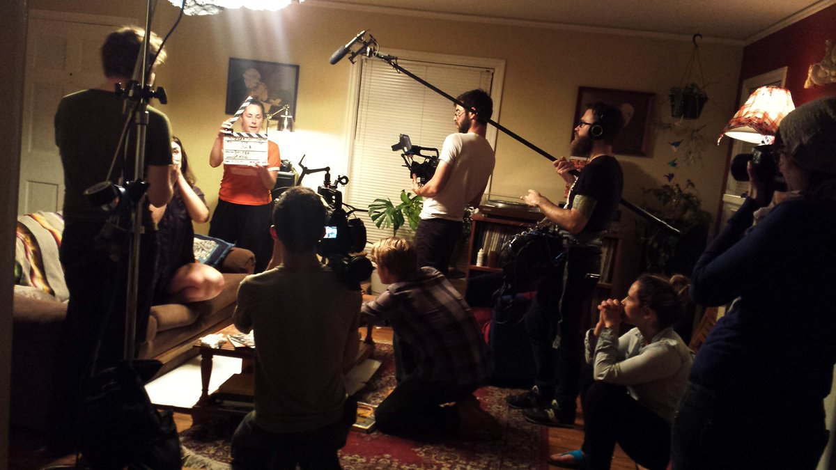 ElixirMotionPic's tweet photo. Team work makes the dream work! Day 3 on set for #thephotographers, our new web series! http://t.co/nbHwzLDDRa http://t.co/krxkVmcC2T