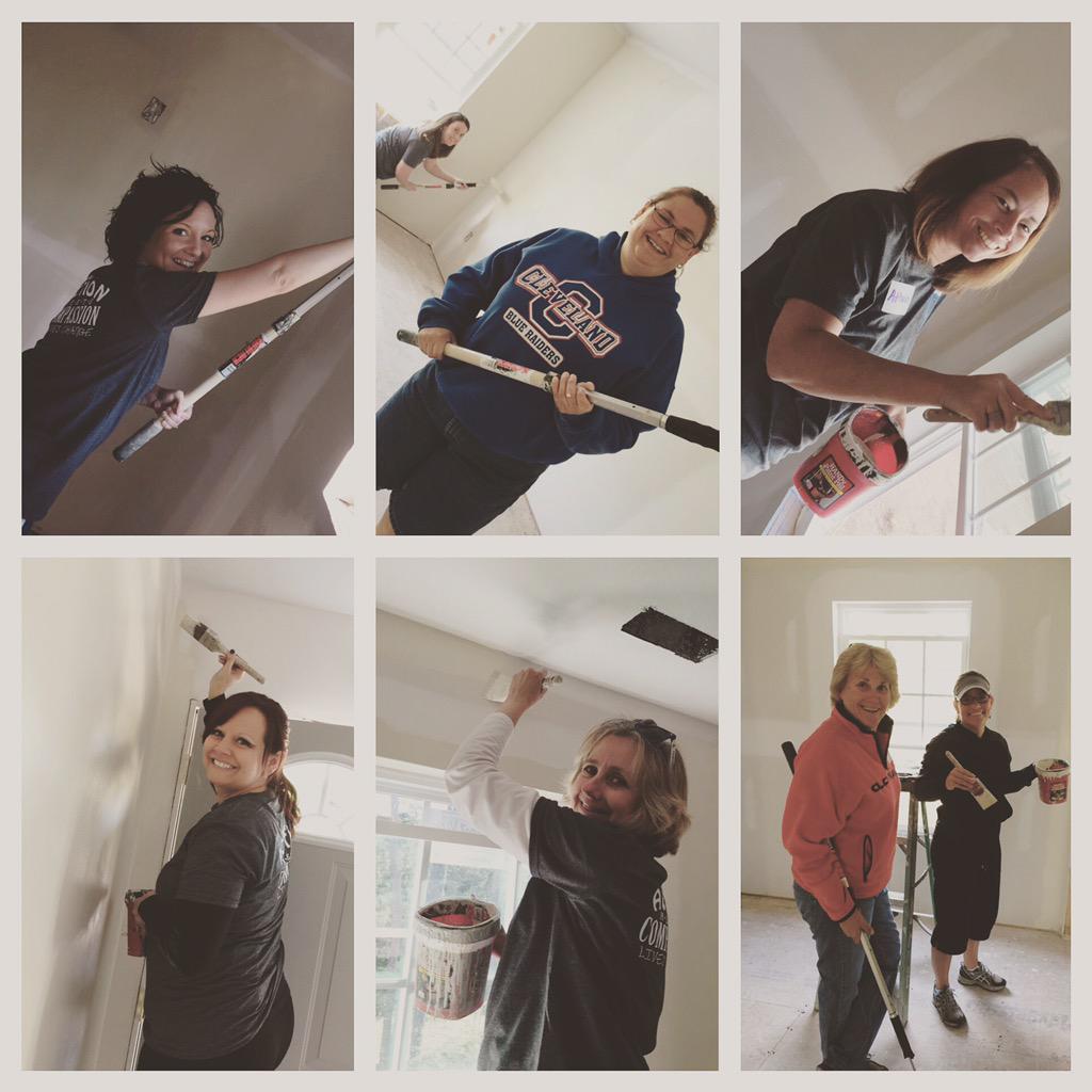AutumnOBryanCCS's tweet photo. At the intersection of work and play #chspeeps #clevelandwomenbuild http://t.co/iU0DMjr2wD