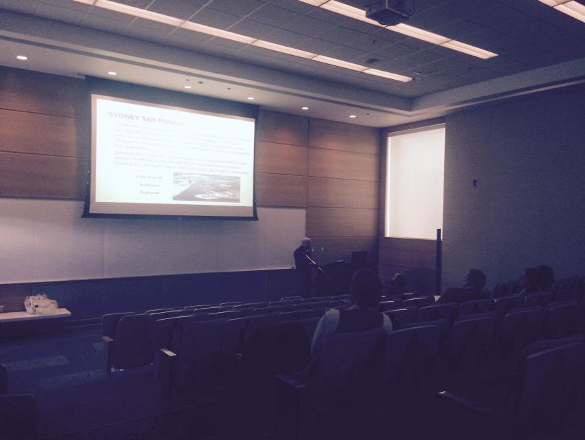 DrDavidWheeler1's tweet image. Ken O @VerschurenCtr - science of Sydney Tar Ponds @iCreateCB event @cbuniversity icreatecapebreton.ca. #Happencbu