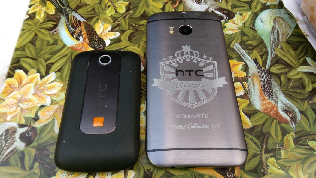 zolty26's tweet photo. Imperceptible differences 😚
#HTCExplorer vs #HTCOneM8 http://t.co/y4x3gdmWYT