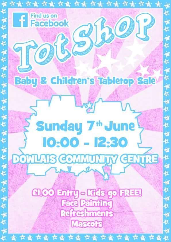 #Totshop at Dowlais Community Centre, Merthyr ~ Sunday 7th June