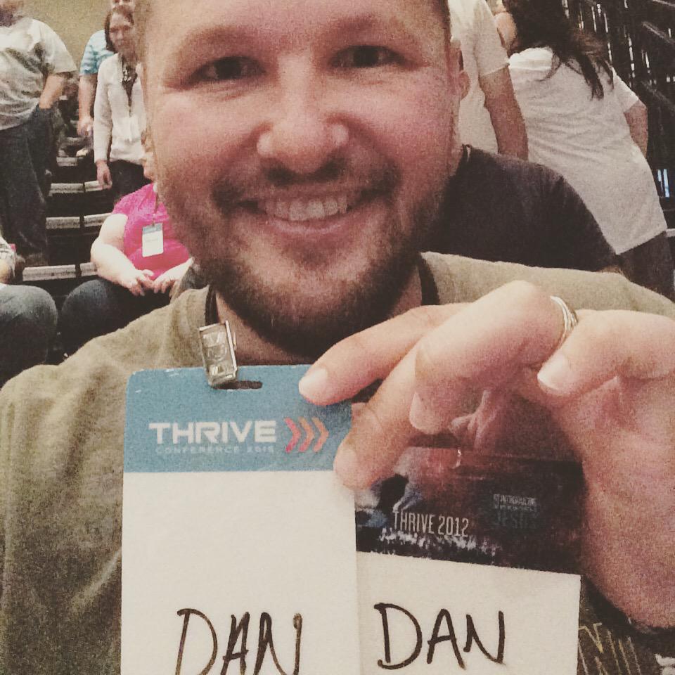DanWhipple's tweet photo. Rolling retro thrive today. #thrive2015 #thrive2012 http://t.co/Cdqkehof9G