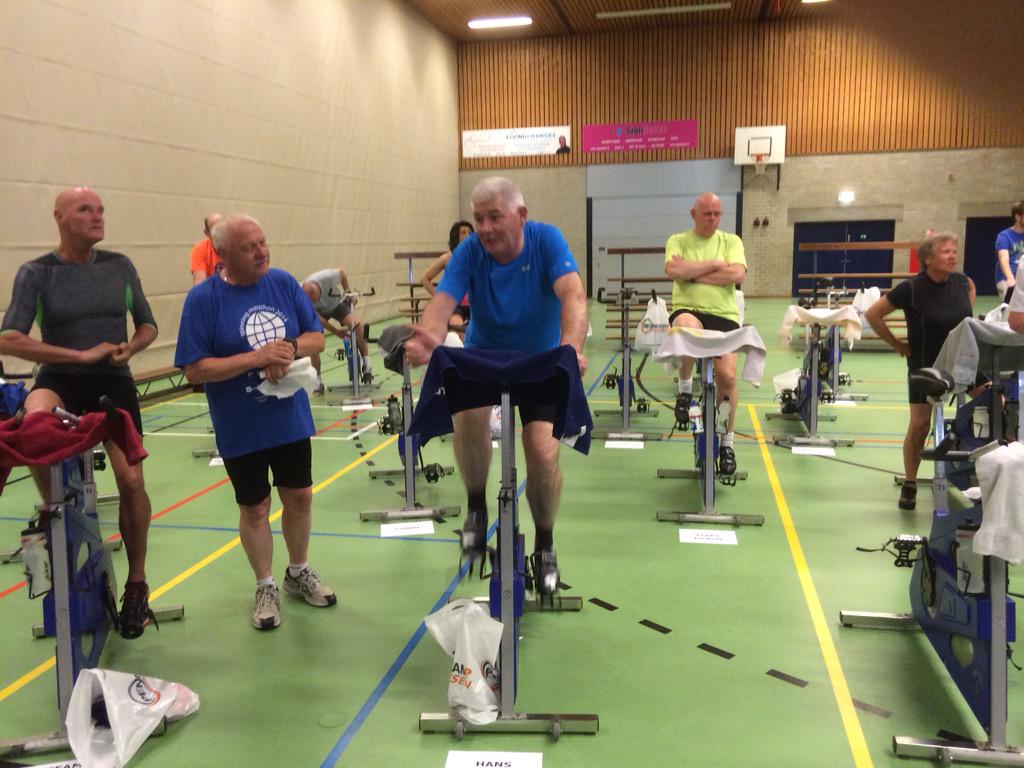 Spinningmarathon voor het goede doel de Truckersrun bij <a href="/SportsPlanet_1/">Sports Planet</a> Een onvergetelijke dag voor velen.