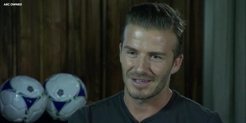 Happy Birthday to David Beckham! The English soccer star now shares a birthday with the new Royal Baby! 