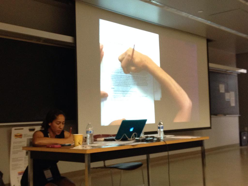 nanrenner's tweet photo. Close Reading in Science, with fabulous teachers #UCSDCommonCore http://t.co/dHoMX4Q4UX