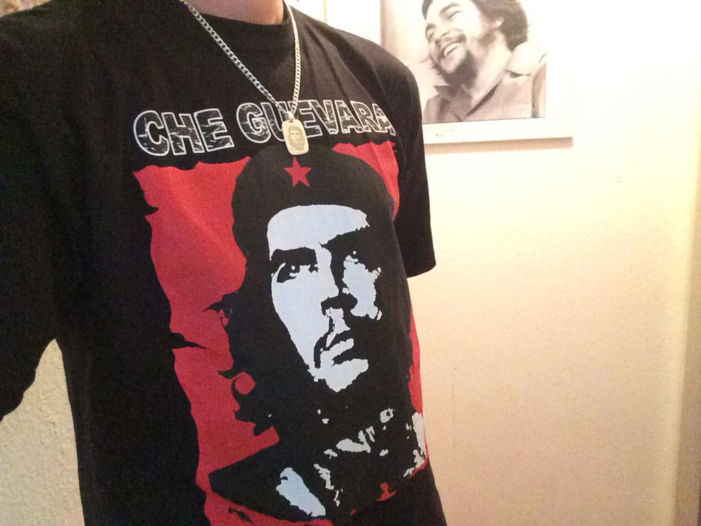 New shirt! ✌️ #cheguevara