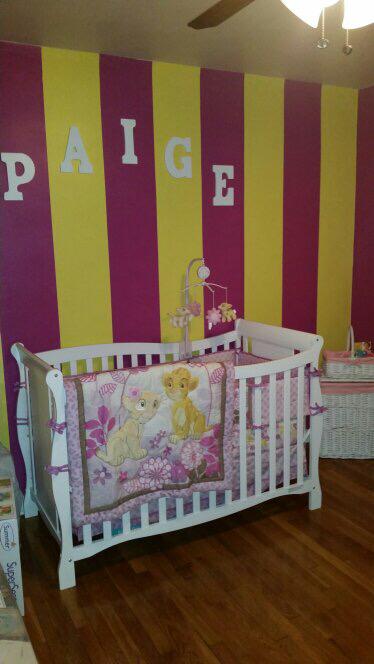 CakedUpx3's tweet photo. My niece's nursery though 😩😍🌺.. My new baby will be here Monday 5/4/15... 🚼🚺❗️❗️❗️ http://t.co/JUiOyoQpg0