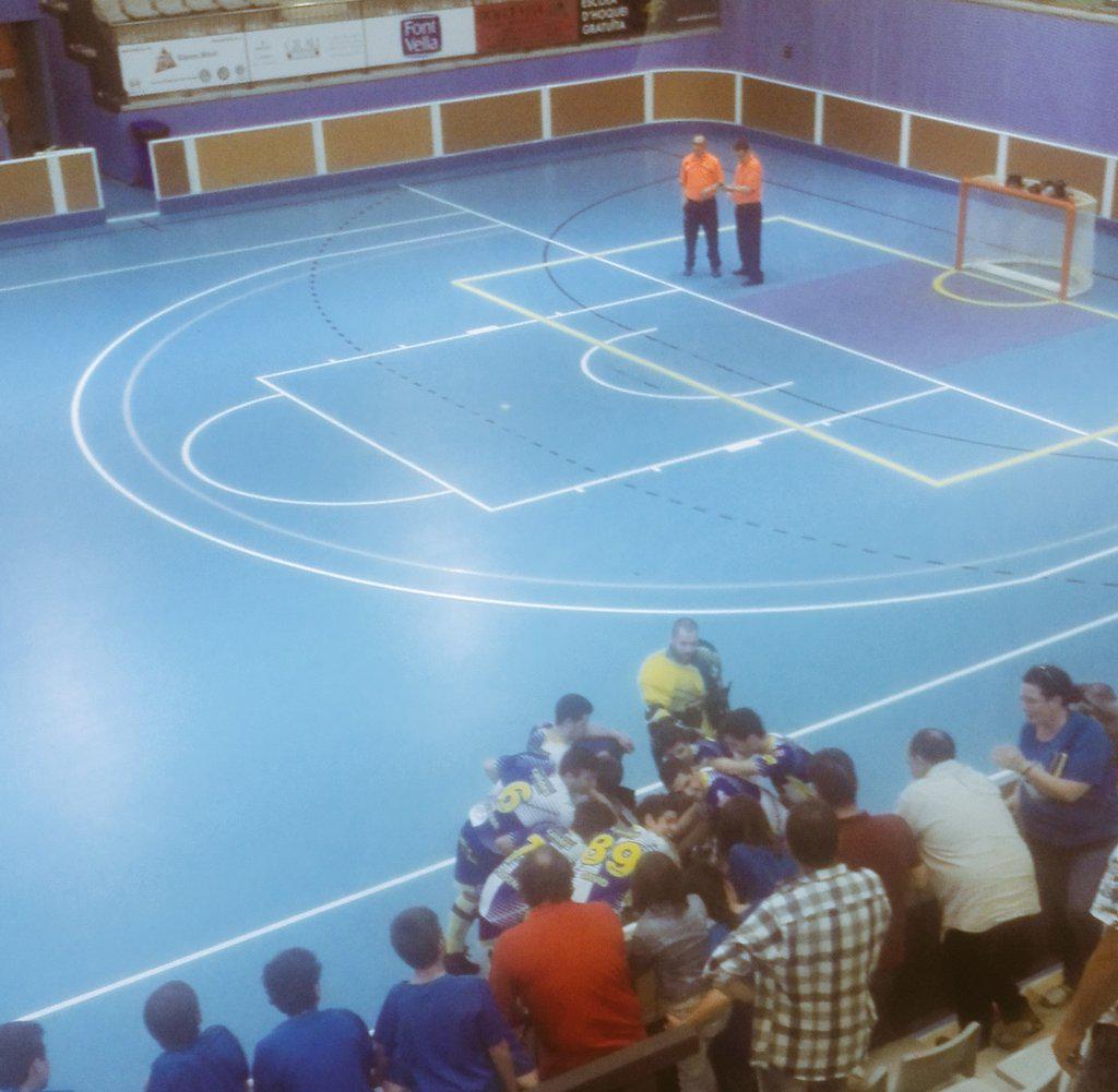 adri_jiro's tweet image. Victòria molt treballada del @chcaldes davant el blanes. #seguim #2finals