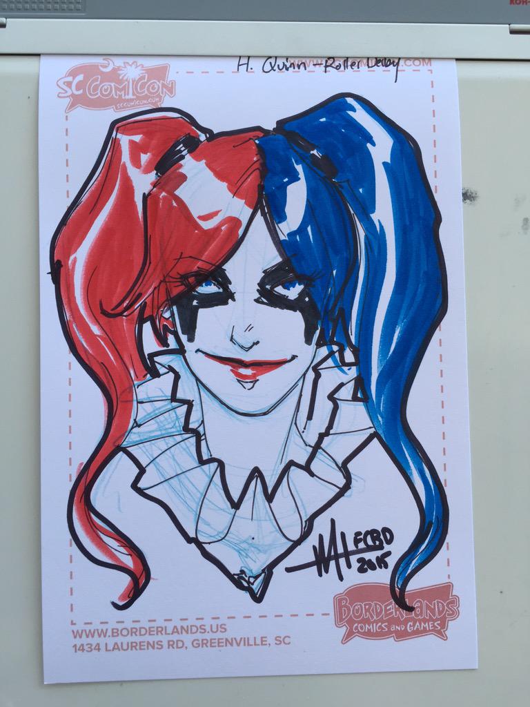 MeghanHetrick's tweet photo. Who do you like more? Classic Harley or Current Harley? #borderlandscomics #FCBD2015 http://t.co/FevbwqcZAB