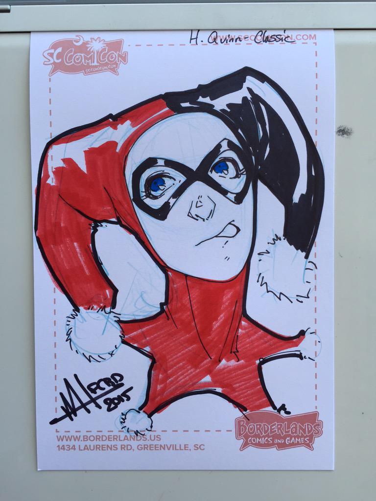 MeghanHetrick's tweet photo. Who do you like more? Classic Harley or Current Harley? #borderlandscomics #FCBD2015 http://t.co/FevbwqcZAB