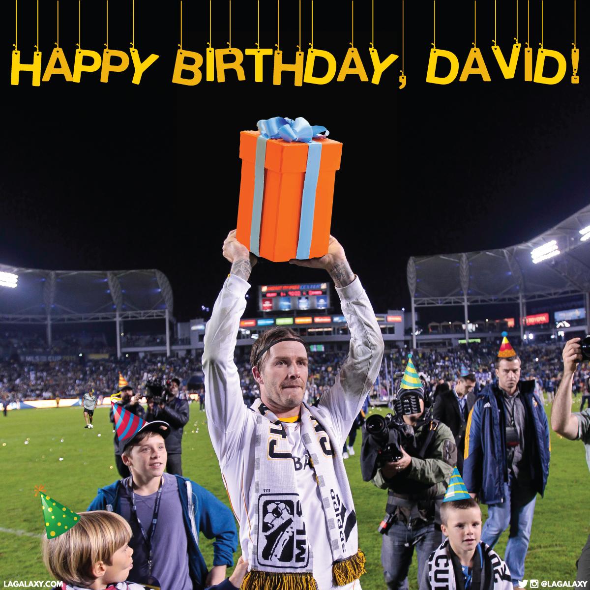Happy 40th birthday, David Beckham!

WATCH: David s best goals and assists with the 