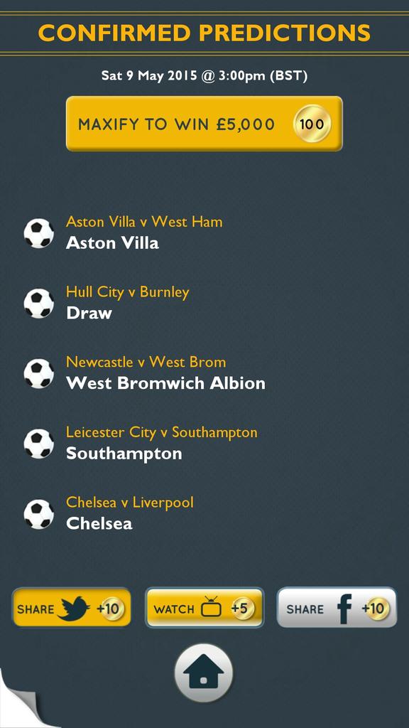 davidwebb66's tweet photo. See my #EPL predictions for @uMAXitFootball. Predict FREE &amp; WIN weekly cash prizes http://t.co/ENWlQ7donn http://t.co/dKHHMxgoua