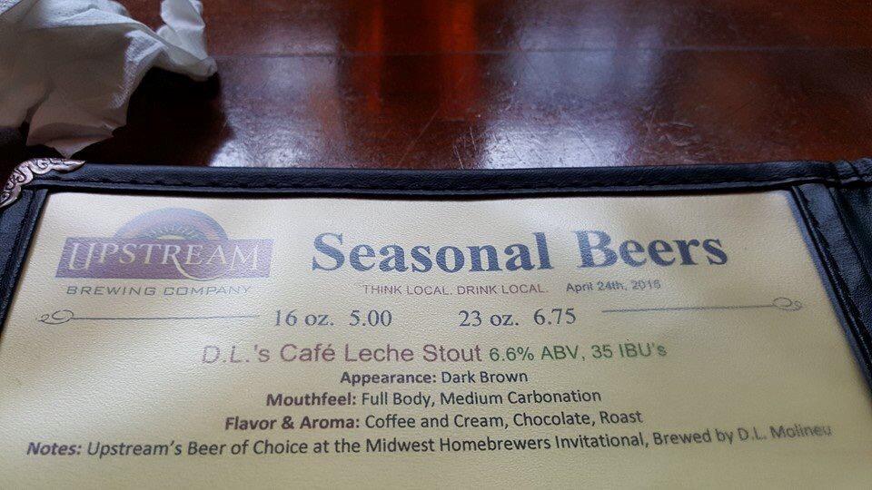 RRBrewClub's tweet photo. Congrats D.L.!!! @UpstreamBrewing http://t.co/SAxCci2s3C
