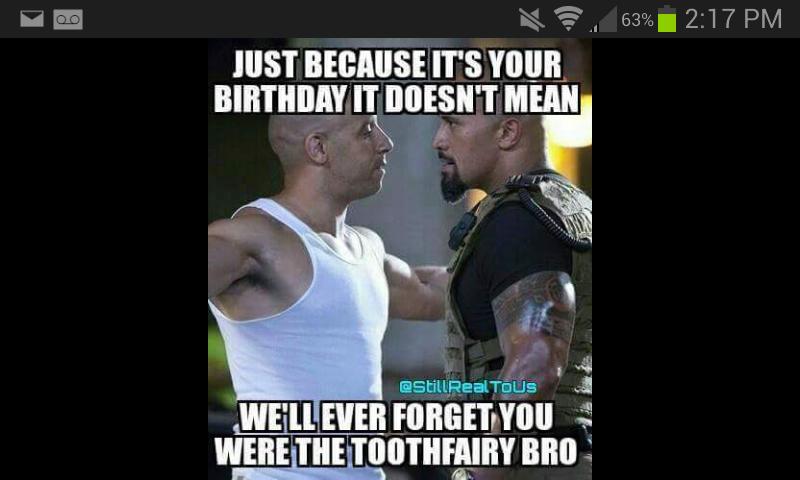 RealRobertoDiaz's tweet photo. @TheRock HBD we'll never forget u were the creepiest looking toothfairy imaginable lol enjoy your day http://t.co/IOBnrqZm6H