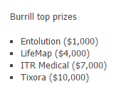 entolution's tweet photo. 40+ plans on everything: tumor removal, industrial mixing, puppy social networks. Honor to be a top #Burrill winner. http://t.co/4I3TSVpcPZ