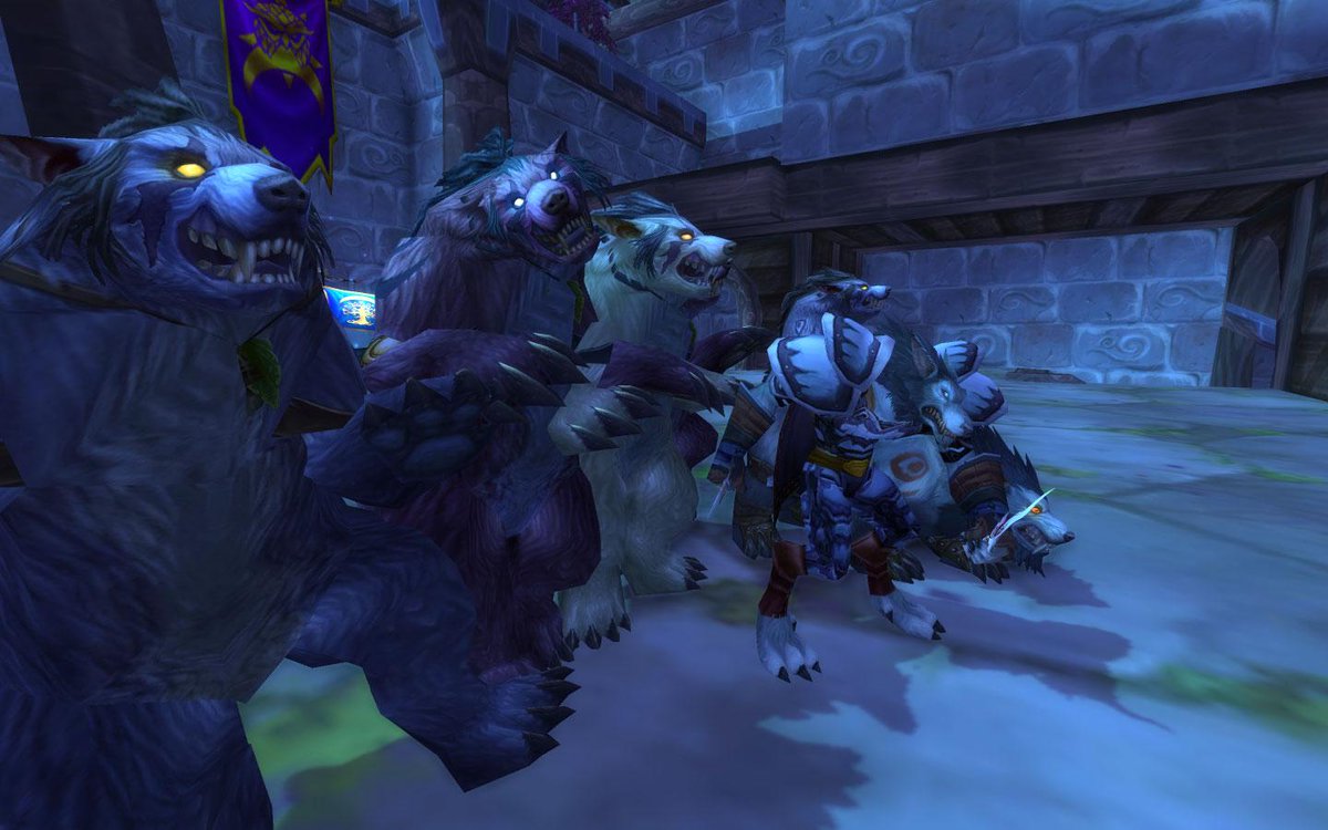 VaderofBorg's tweet photo. Bear Down in Warsong Gultch! #wowselfie #Druid #Bearform http://t.co/NBKa9GQkEZ
