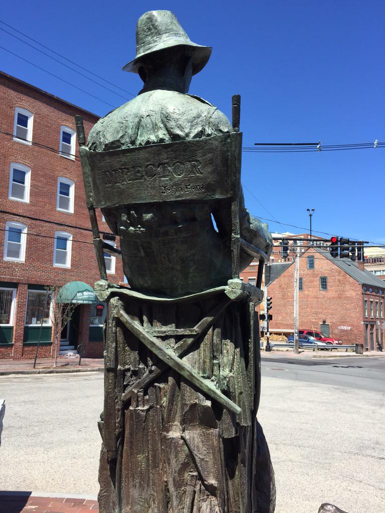 JoeEssey's tweet photo. Who'd a thunk that John Ford is from Portland, ME? http://t.co/jLDrf4LGk0