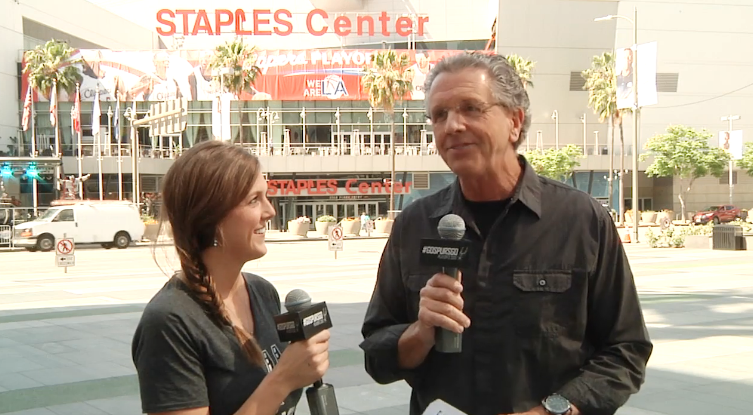 spurs's tweet image. Bill &amp;amp; @RachelSantschi talk Game 7 in today's #SpursUpdate.

WATCH: gospu.rs/1KCVEF7