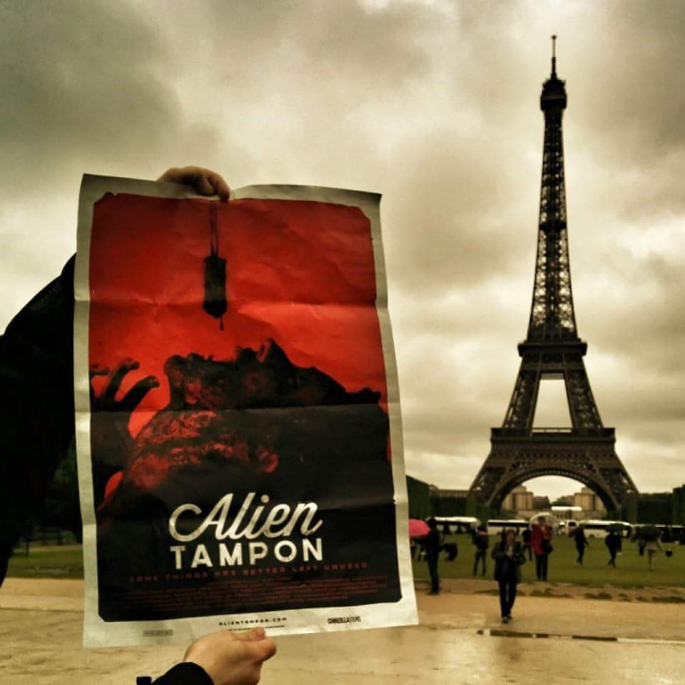 alientampon's tweet photo. We're sharing the tampon-love all over the world! Can you guess where we were today? #alientampon #lamour http://t.co/gSaCiXMHvU