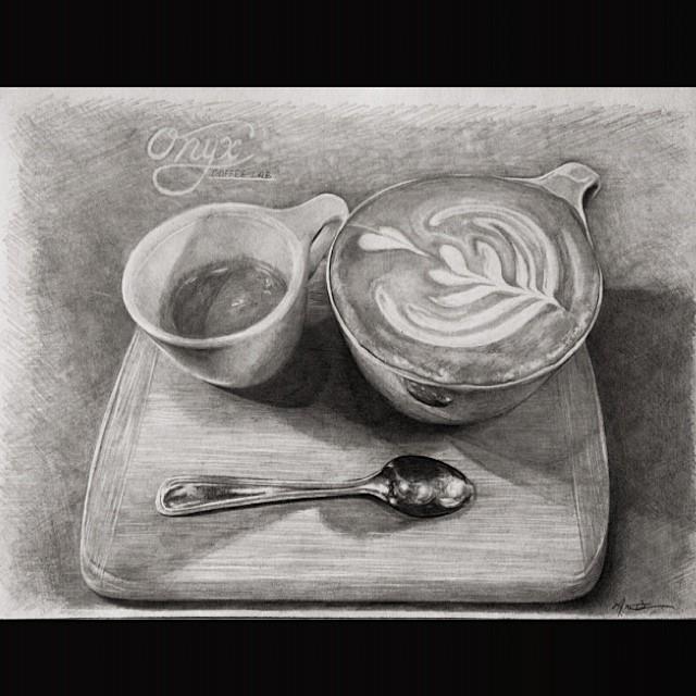 TemNoTrem's tweet photo. by @mattbeans_drawerings One and done:) #drawing #drawering #artrealistic #coffee #latte #espresso #cappuccino #lat… http://t.co/vI4O1EILFs