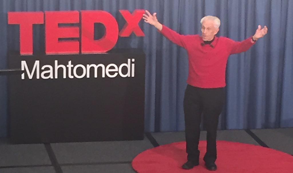 TEDxMahtomedi's tweet photo. Dr. Dale Anderson: "The Chemistry of Happiness." #TxM2015 http://t.co/z1xaA3BkXd