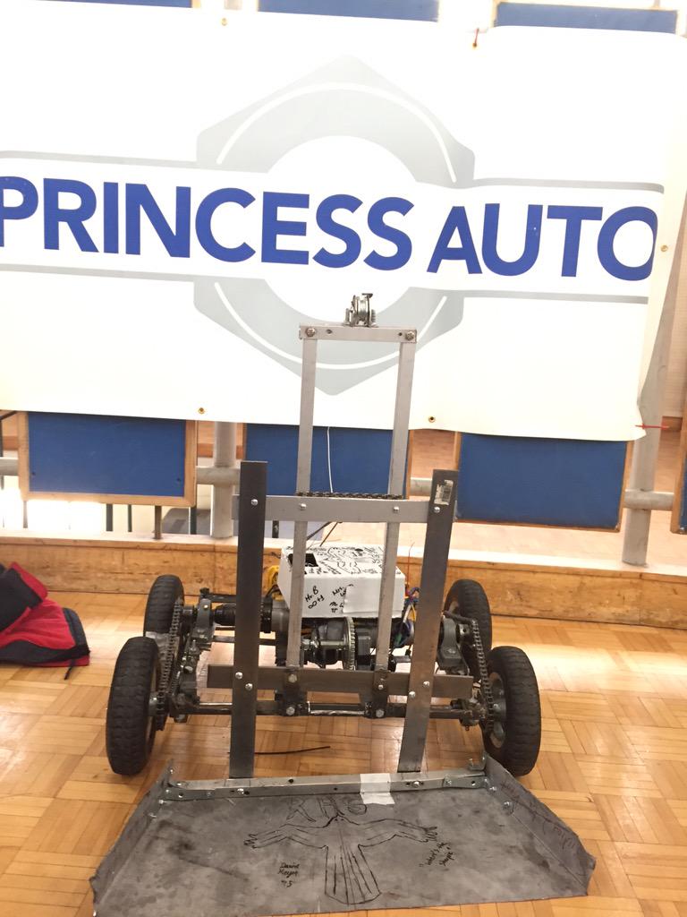 RHSEngineering's tweet photo. Thanks to Princess Auto for sponsoring us this year for our robotics competition! @princessauto http://t.co/etnBvwe4yE