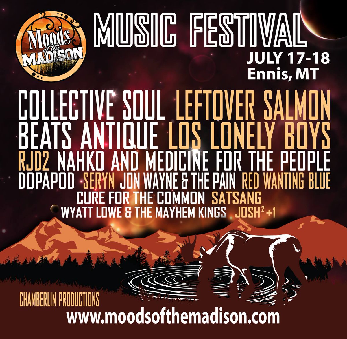 #moodsofthemadison full lineup!!