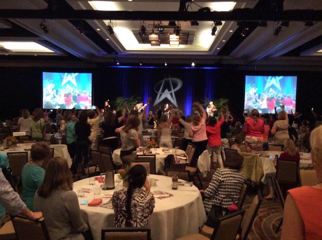 baltimorestyle's tweet photo. #WPO #Baltimore danced front &amp; center at #WPOConf  RT @ThinkProdCanada: "Footloose...the crowd goes wild, more wild" http://t.co/QBFbNPmart