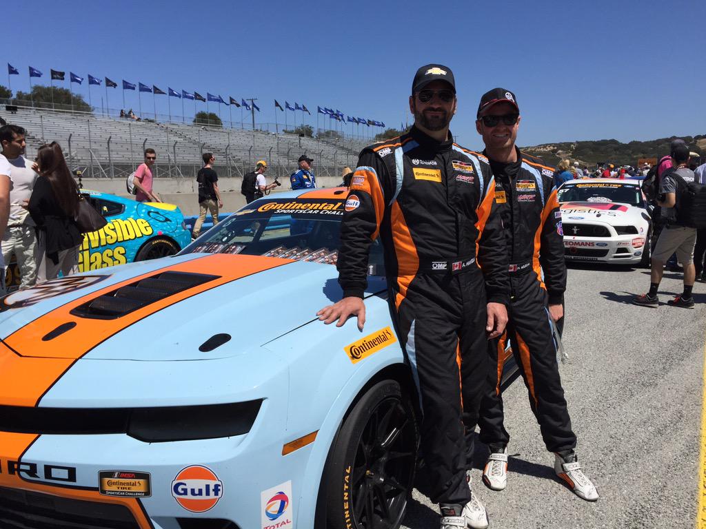 MantellaSport's tweet photo. Out at the fan walk before our race! Thanks to all the fans who came out. #continentaltire #MontereyGP #GS http://t.co/E7duizNaMe