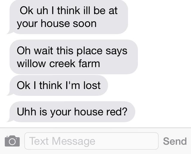 mo_lu_'s tweet photo. literally people trying to find my house.. #barnproblems http://t.co/nYjNRooQyG