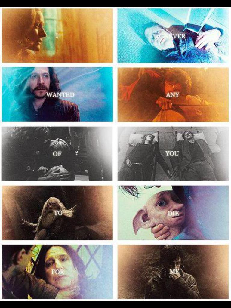 2003Asliss's tweet photo. I NEVER WANTED ANY OF YOU TO DIE FOR ME #HogwartsBattle #17YearsBattleOfHogwarts http://t.co/F0tKtdl4XZ
