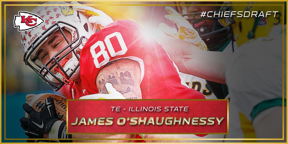 Huskie Athletics congratulates 2005 NN grad James O'Shaughnessy! KC 5th round!

#ChiefsDraft | chfs.me/1JDMvyl